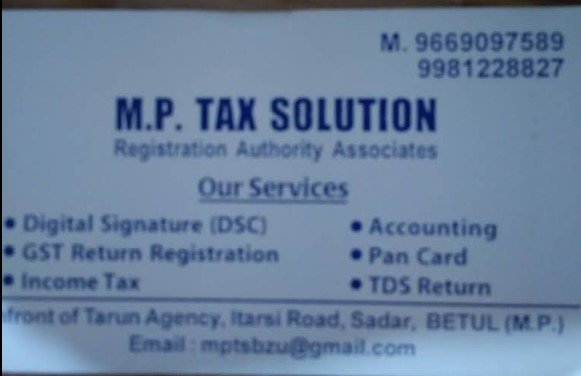M P TAX SOLUTIONS