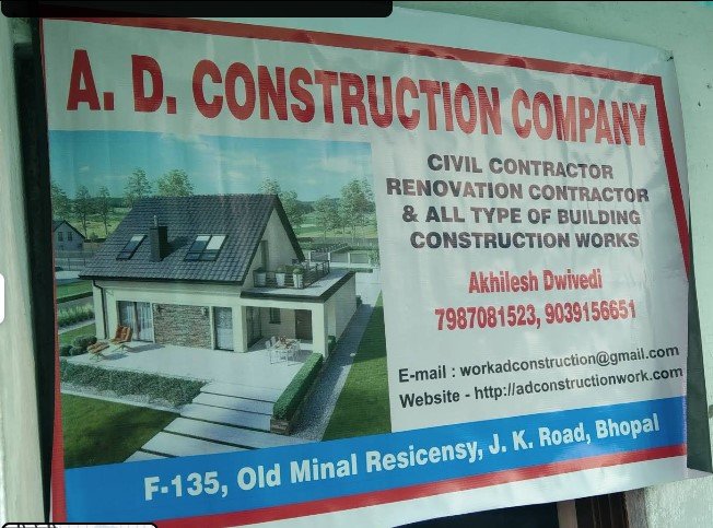 AD Construction work & Civil contractor