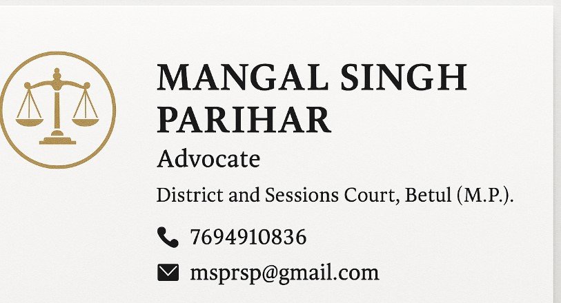 Adv mangal singh parihar