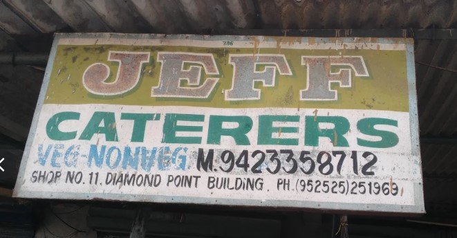 JEFF CATERERS PALGHAR