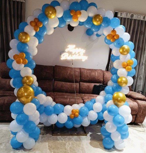 Agar Malwa event Balloon decoration