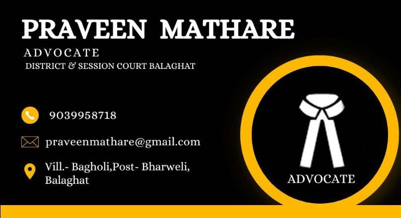Advocate Praveen Mathare