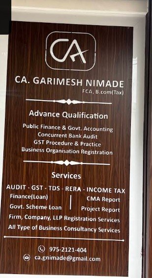 CA G Nimade & Company, Chartered Accountant